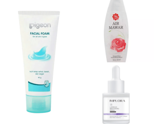 My Skincare Routine (Normal to Dry)-Budget Mahasiswa dan Pelajar cover photo collage