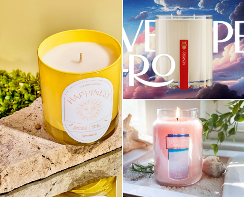 Wick & Whiff 🕯️ cover photo collage