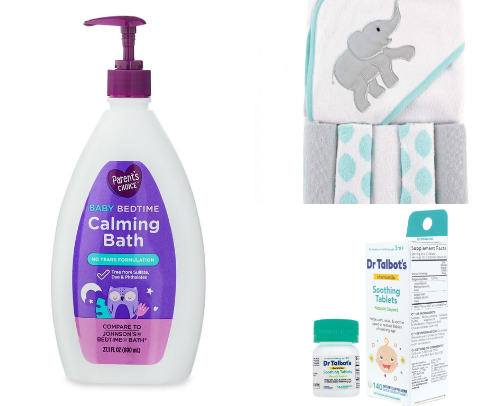 Must haves for the babies cover photo collage