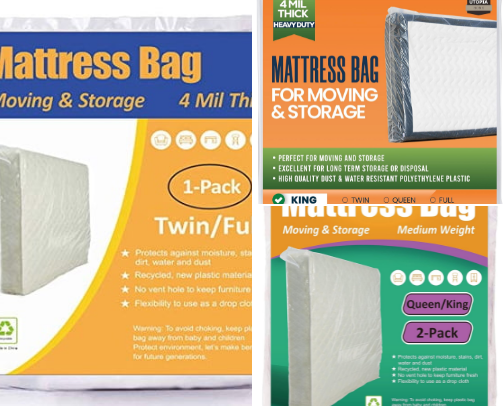 Top 10 king mattress moving bags cover photo collage