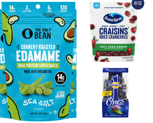 High Fiber Snacks cover photo collage