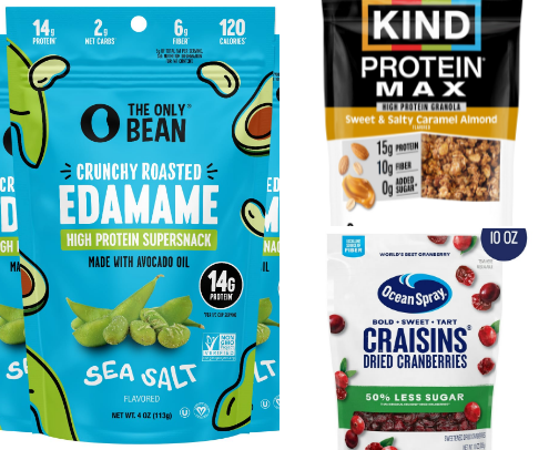 High Fiber Snacks cover photo collage