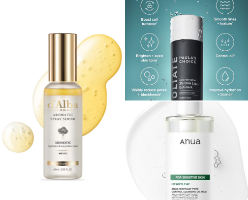 Skincare that truly changed my Skin 🍊 cover photo collage