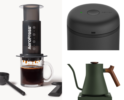 Coffee & Home Café Essentials cover photo collage