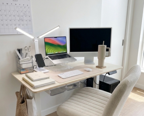 Amazon Work‑From‑Home Desk Essentials I Use Every Day cover photo collage