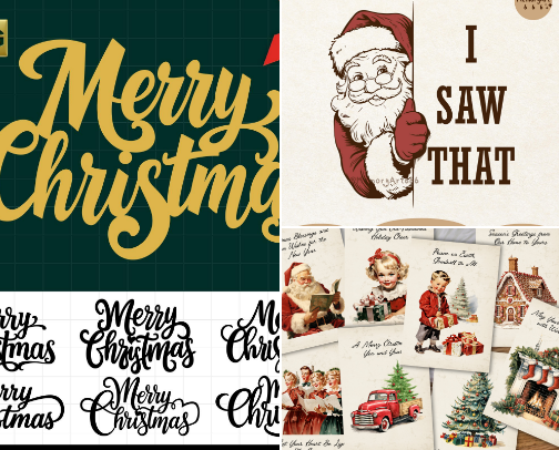 15 Merry Christmas Images to Share, Post & Print This Holiday Season cover photo collage