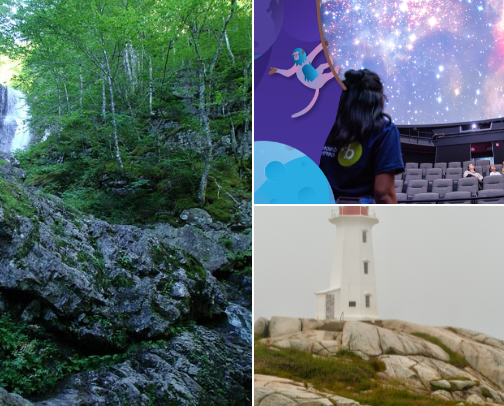 Places to visit in Nova Scotia cover photo collage