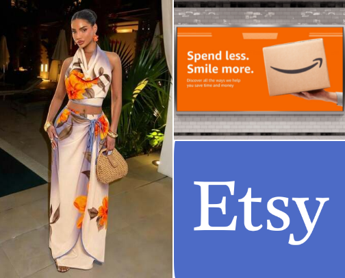 Best online shopping platforms!!🌊🌙 cover photo collage