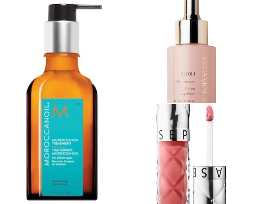 hair & Accessoires& gloss cover photo collage