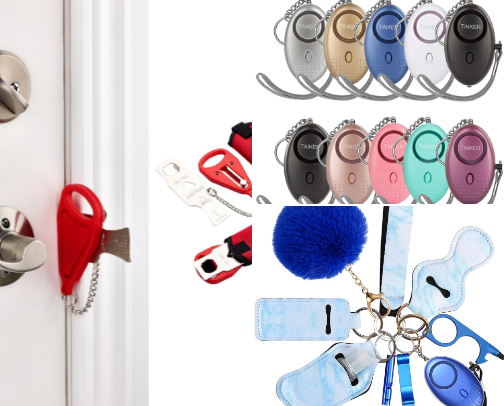 Solo Travel Safety Kit: 11 Gadgets Every Woman Needs on the Road cover photo collage