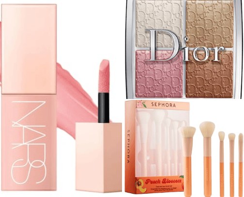 Makeup products ✨ cover photo collage