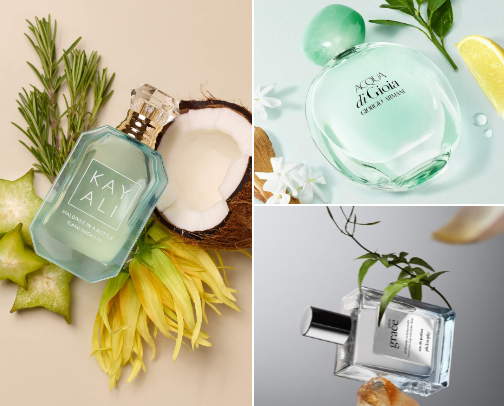 That Just-Showered, Cozy-Linen Vibe (Perfume Edit) cover photo collage