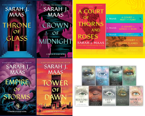 My top 10 book recs! cover photo collage
