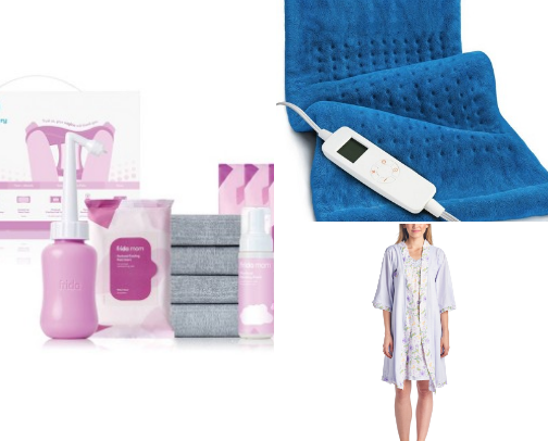 just a couple of postpartum essentials ✨ cover photo collage