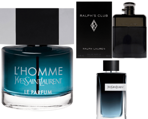 Fragrances for Him cover photo collage