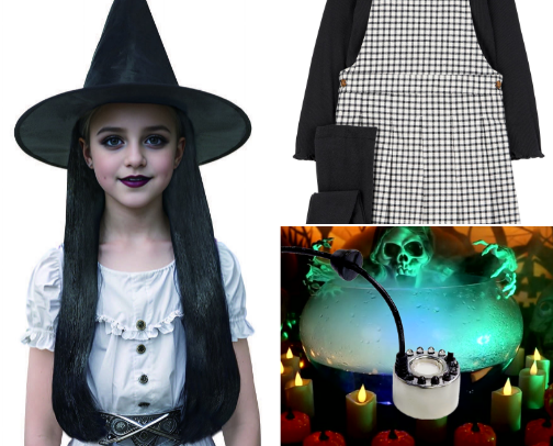 Halloween Photo Series Supplies cover photo collage