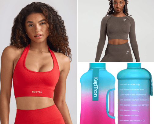 Good workout requires good gym clothes cover photo collage