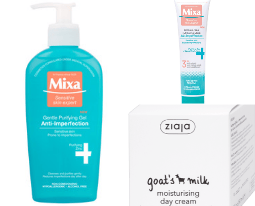 Beauty and skincare cover photo collage