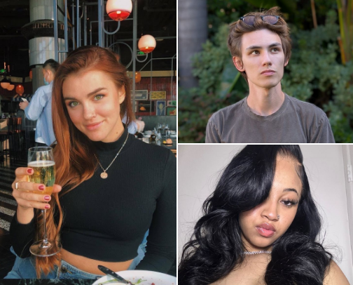 My favorite Influencers and Content Creators cover photo collage