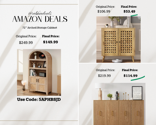 My Top Amazon Limited Time Daily Deals and Promo Codes. Use the promo codes and slash prices⏳🔥 cover photo collage