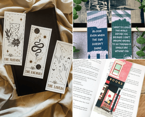 Bookmarks for Bookworms! cover photo collage