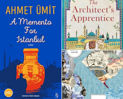 Istanbul, Street by Street: 12 Books That Walk You Through the City cover photo collage