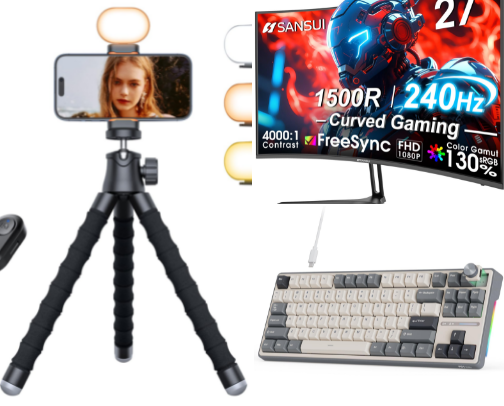 Gaming Technology cover photo collage