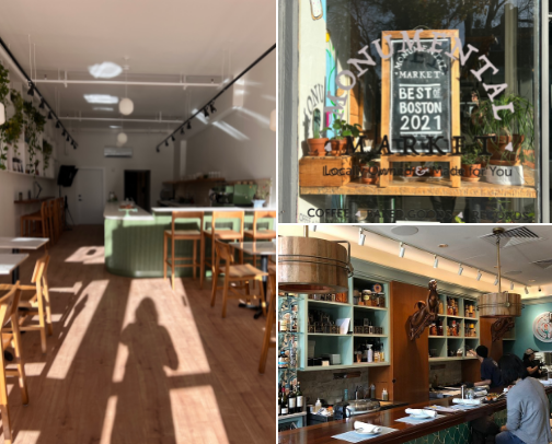 food in Boston ☕️🦞 cover photo collage