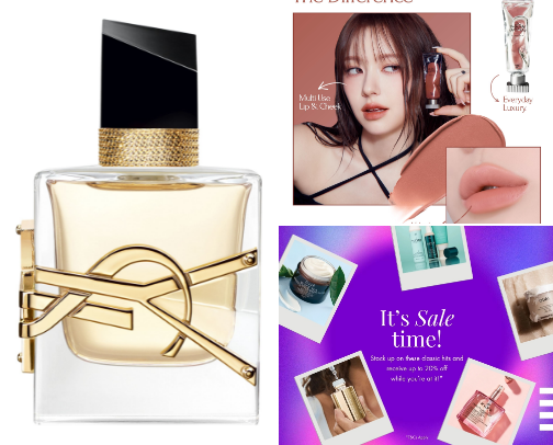 My favorite beauty recs cover photo collage