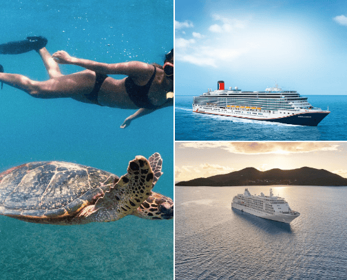 Travel Cruises cover photo collage