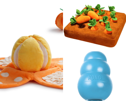 Favorite Puppy Enrichment Toys cover photo collage