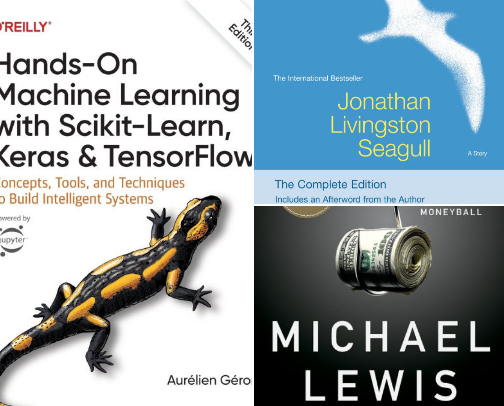 Books i love cover photo collage