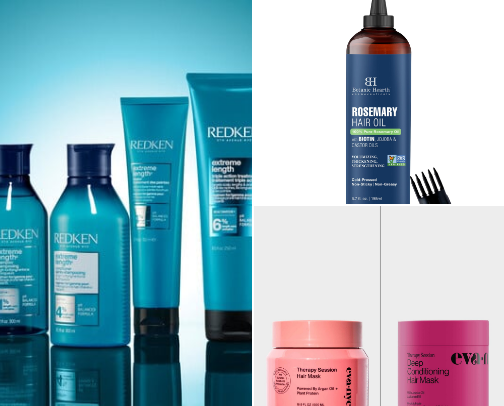 stronger, longer, healthier hair: hair care must haves 🎀 cover photo collage
