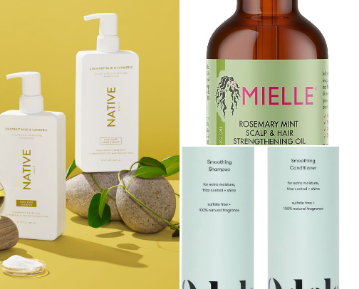 Head care cover photo collage
