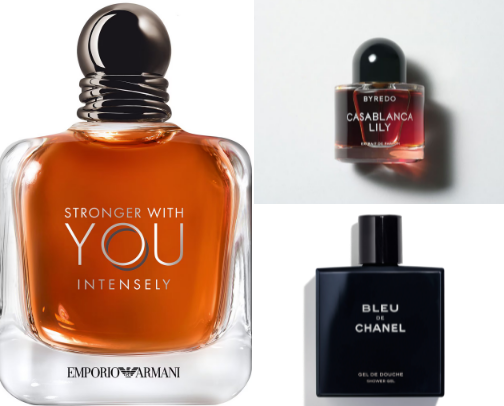 My husband top 5 colognes to go out on a day. cover photo collage