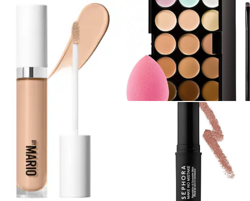 Different Types of Concealers & How to Use Them! ✨💖 cover photo collage