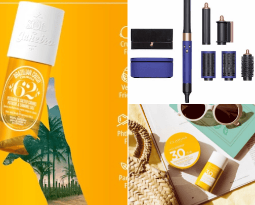 Beauty Essentials 💅 cover photo collage