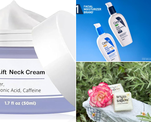 Skin Care cover photo collage