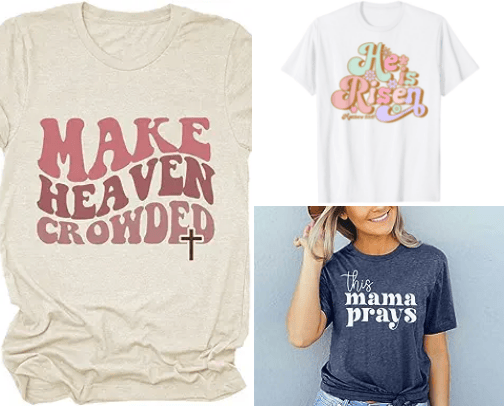 Christian Tees cover photo collage