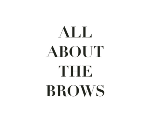 ALL ABOUT THE BROWS cover photo collage