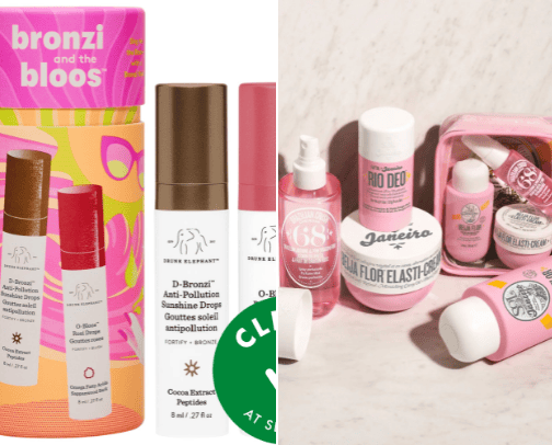 Bronzi and the Bloos Color Serum Duo cover photo collage