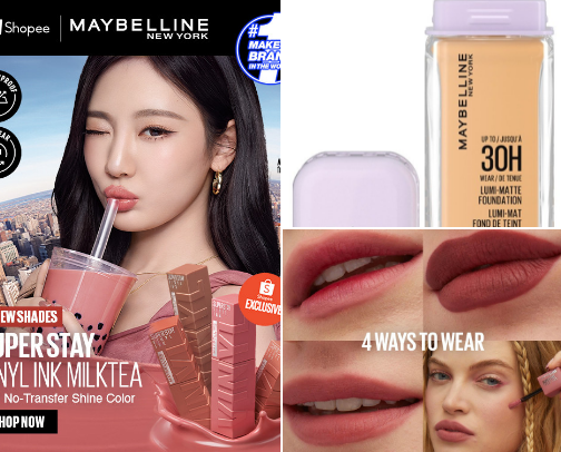 Best of Maybelline Beauty cover photo collage