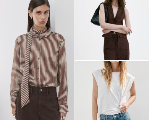 STYLISH WOMEN'S CLOTHES FROM MANGO. VISIT THEIR SHOP NOW! cover photo collage