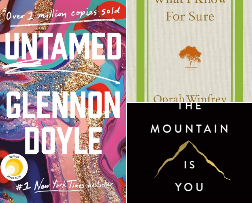 Books That Helped Me Rebuild My Life After 40 cover photo collage