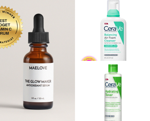 GRWM PRODUCTS💗 cover photo collage