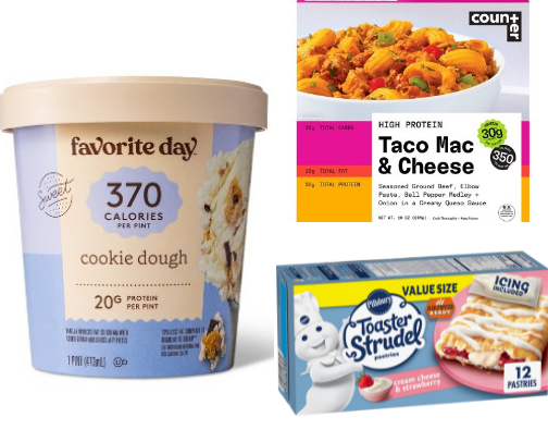 Good Frozen Food Finds cover photo collage