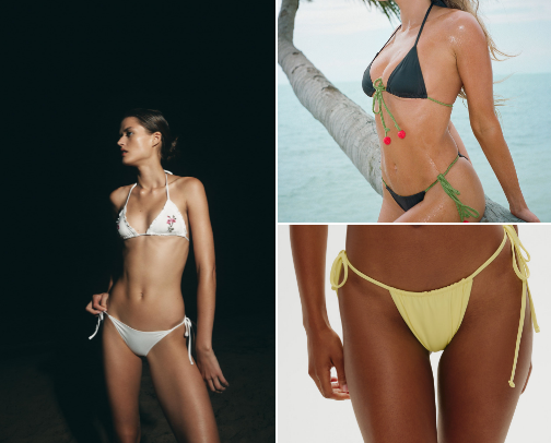 Bikinis that make you feel confident in your body👙 cover photo collage