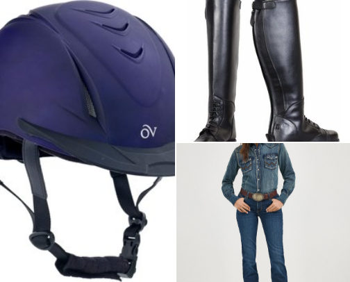 For the Horseback Rider on a budget- English and Western cover photo collage