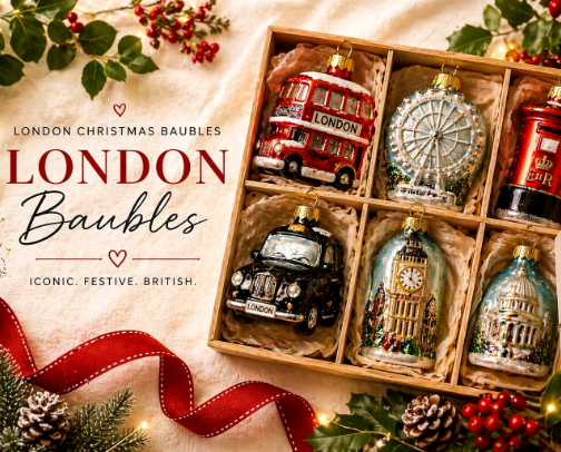 British Christmas Decorations I’d Actually Buy cover photo collage