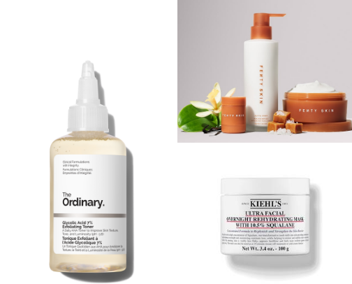 My favorite beauty recs cover photo collage